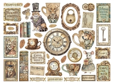 Stamperia Chipboard Die Cuts - Alterego